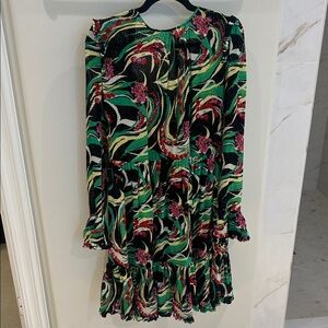 La Double J textured velour dress